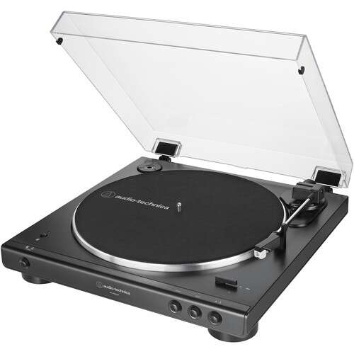 Audio-Technica Consumer AT-LP60XBT Stereo Turntable with Bluetooth (Black) - Image 3